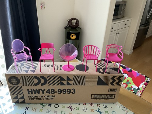 Barbie kartell set pezzi - barbie, x