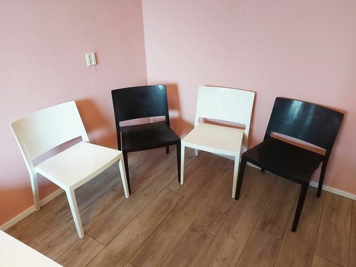Set sedie impilabili - di, 4